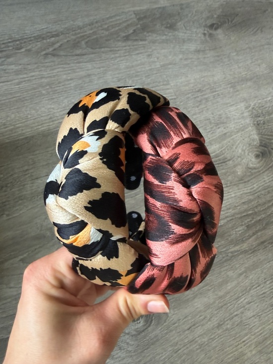 Lele Sadoughi Accessories - BUNDLE 🎀 LELE Sadoughi Leopard Print Headbands Pink Nude